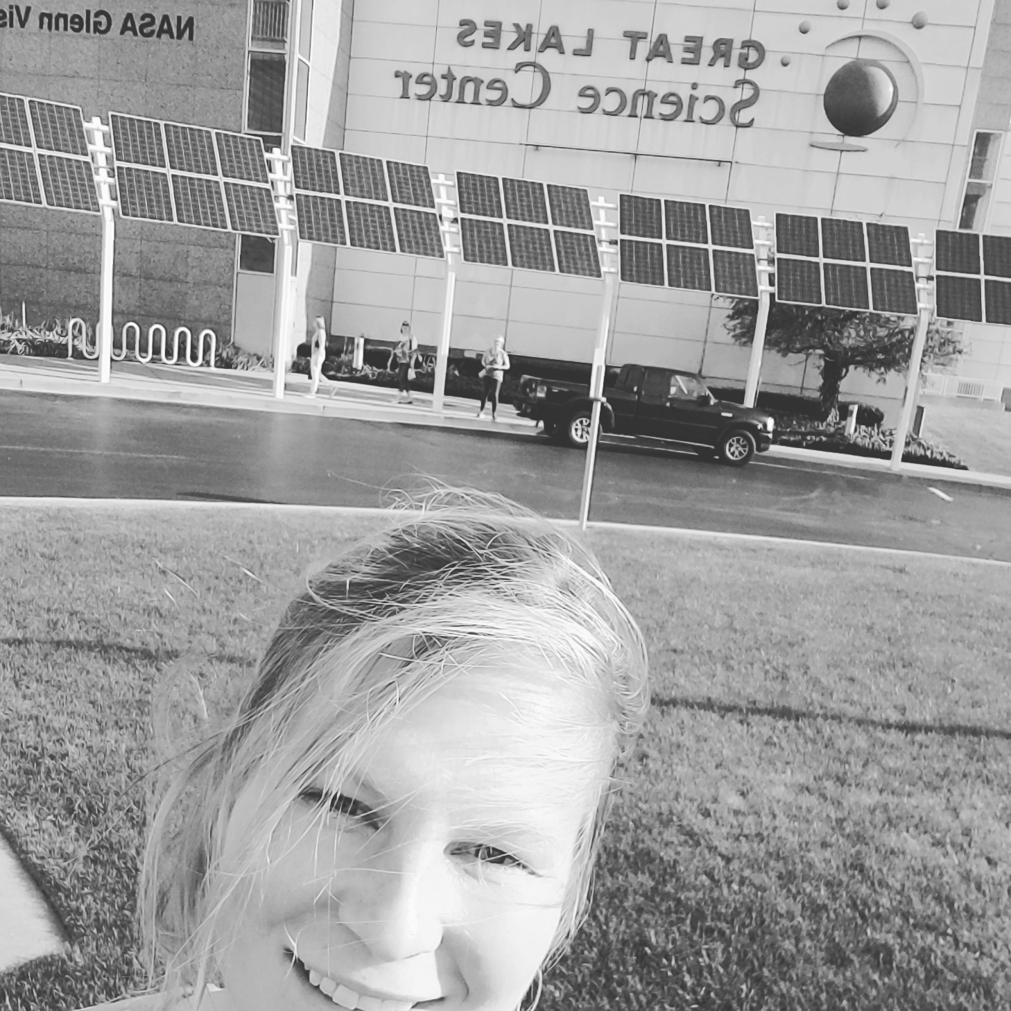 I'm outside the GLSC ready for the Science Educators event.