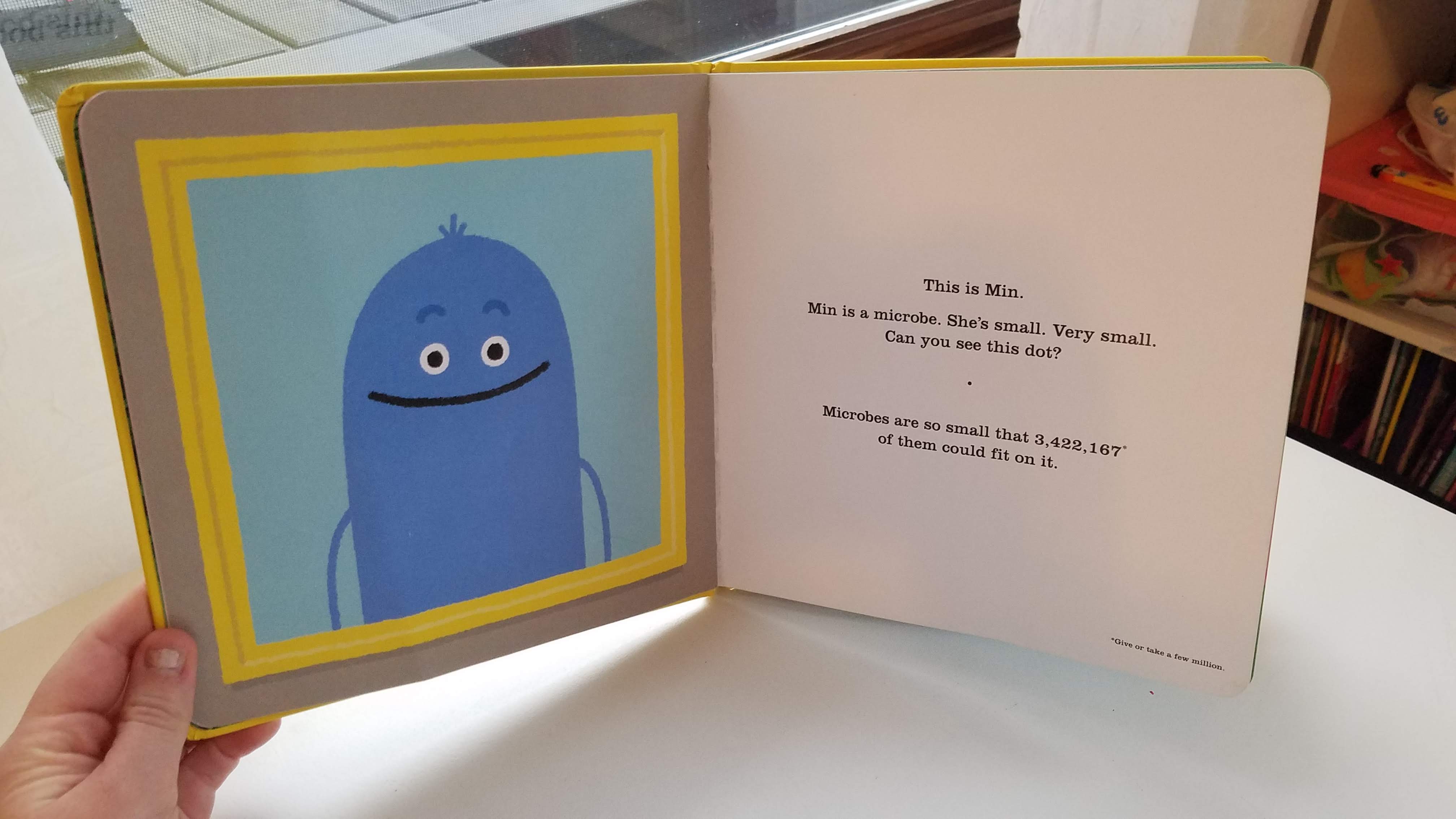 Min in Do not lick this book