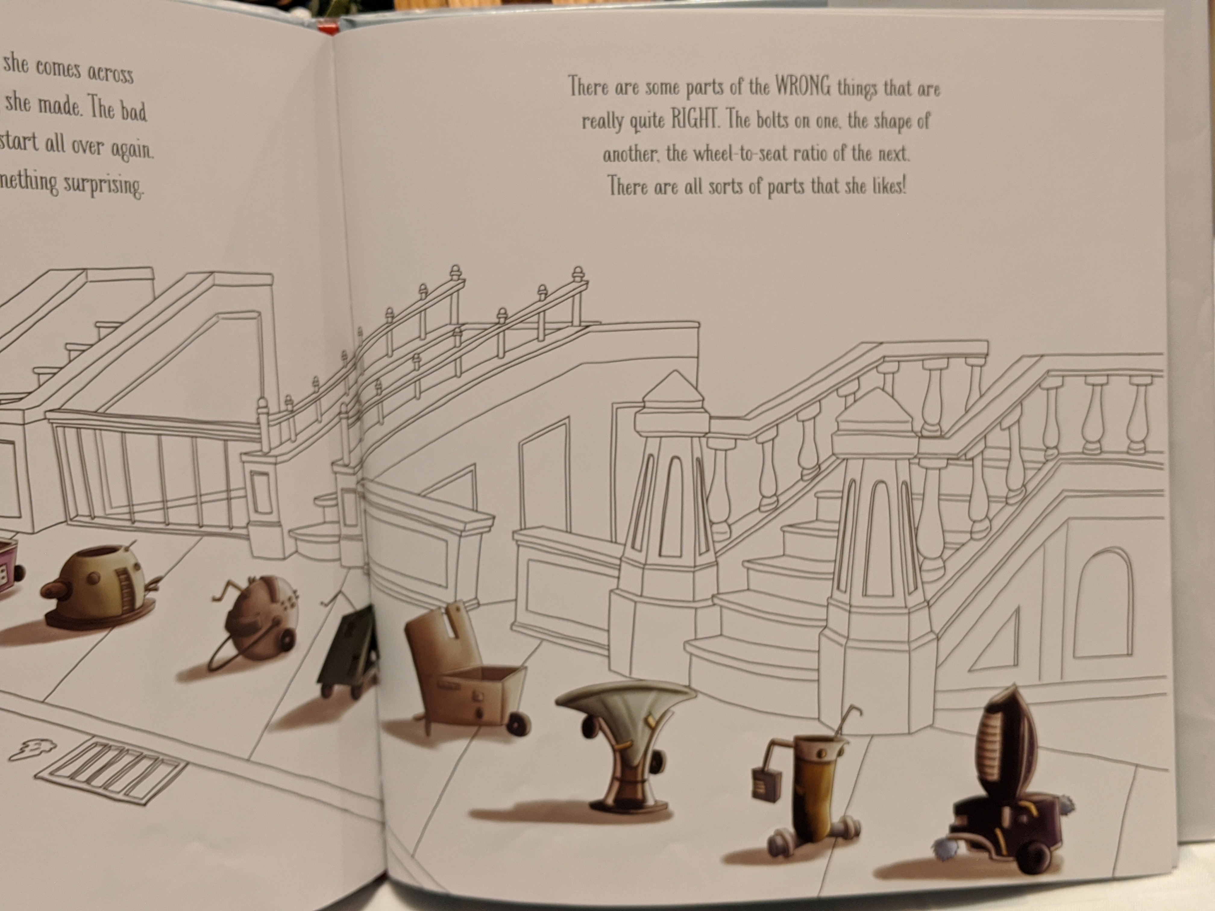 The rest of the prototypes in the The Most Magnificent Thing.