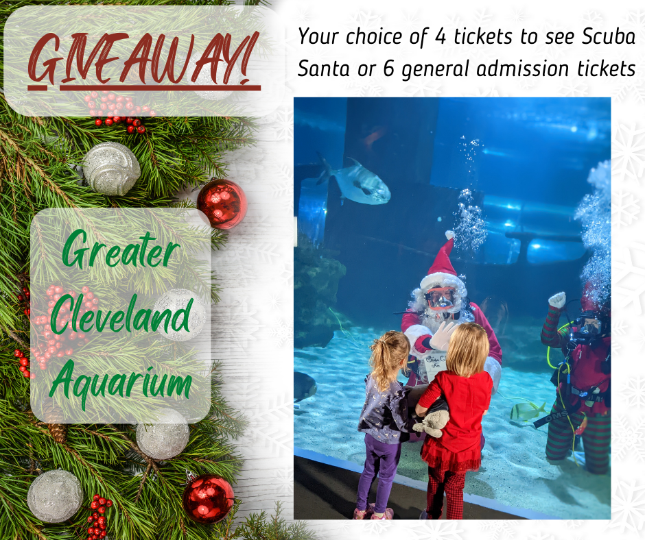 Giveaway: Hooked on Scuba Claus at the Greater Cleveland Aquarium