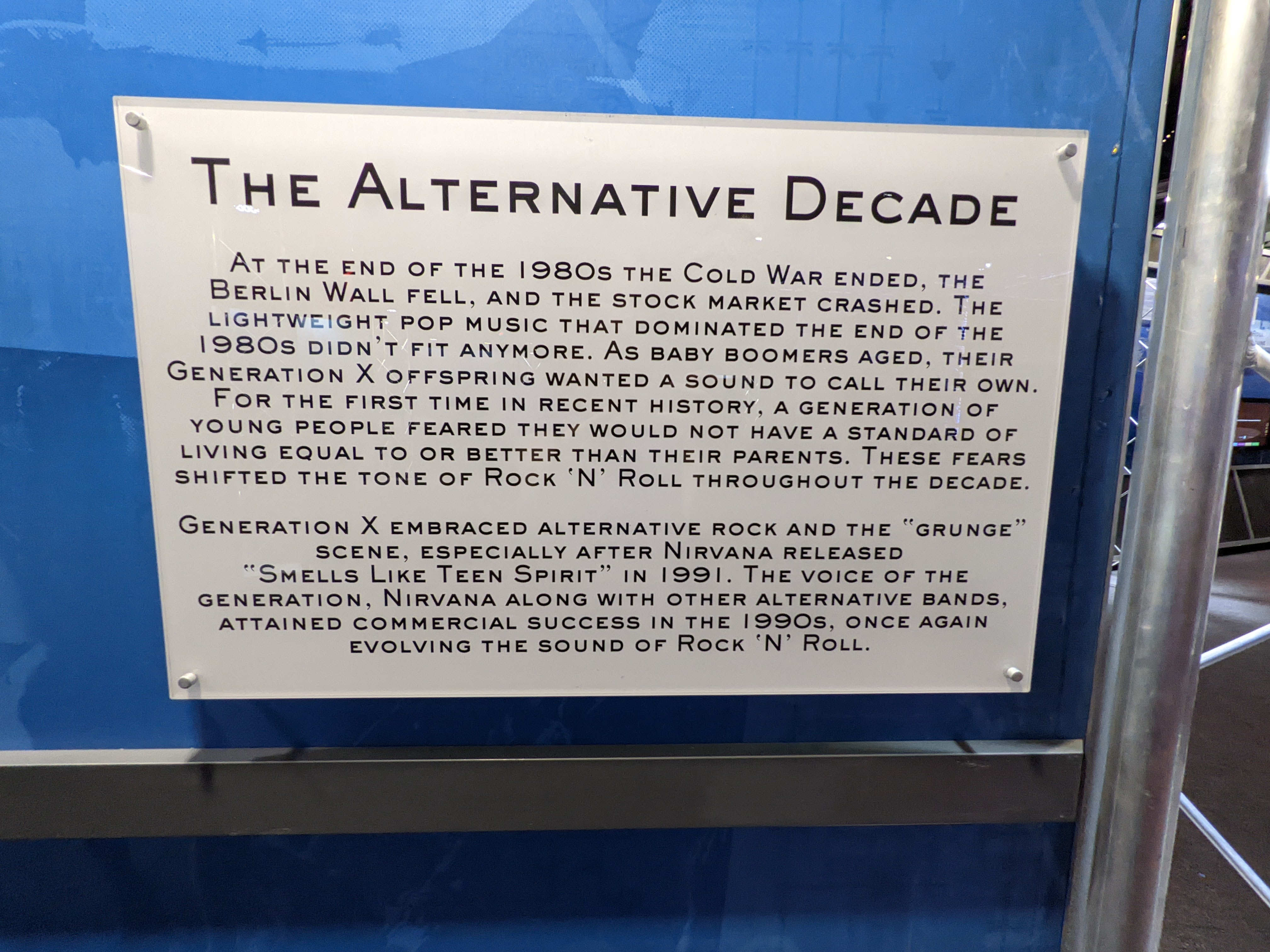 The 1990's Alternative Decade was ours!