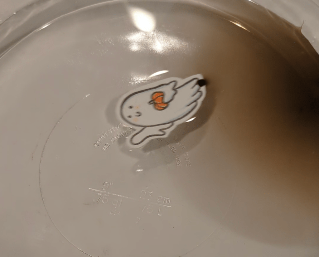 Halloween Marangoni Effect Fun Experiment moving ghost